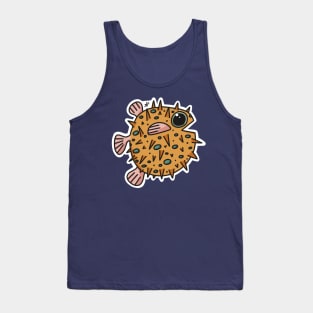 Puffer Fishy Fish Tank Top